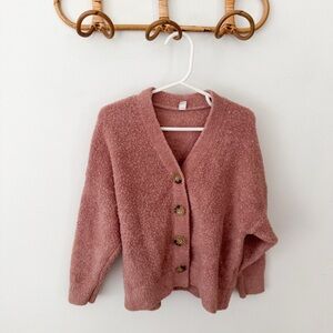 UNIQLO wool blend cardigan 5-6y